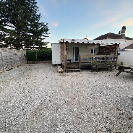 Campingplatz Mobilhome Situe Cote Et Cote Campagne