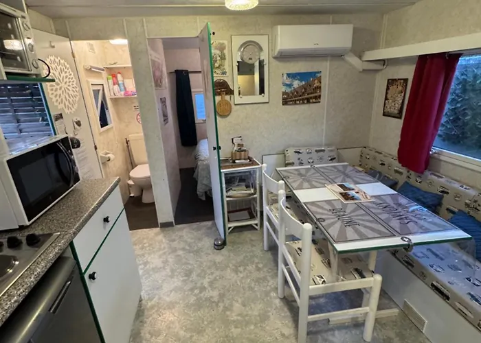 Kamp alanı Mobilhome Situe Cote Et Cote Campagne Beaune (Cote d'Or)